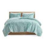 Twin/Twin XL Shaggy Long Fur Comforter Mini Set
