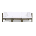 Oana 3 Piece Sofa Set With Water Resistant Cushions