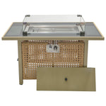 K&K 43' Propane Gas Fire Pit Table