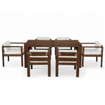 TREXM 7-Piece Patio Dining Table Set for 6