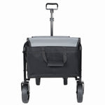 Collapsible Wagon with Wheels - 3 in 1 Lightweight Utility Camping Wagon