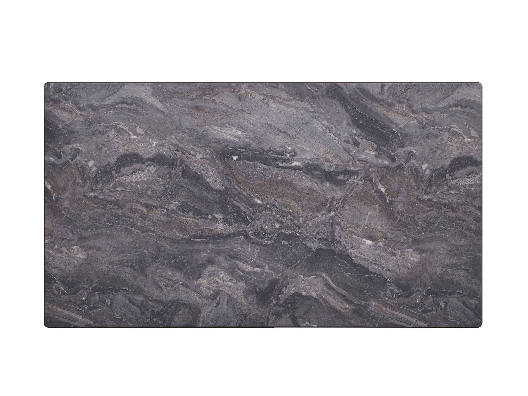 Bevis Engineered Stone Top Dining Table - Walnut