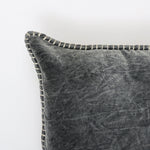 Olivia Stonewashed Velvet Pillow – 19" Square