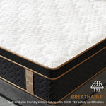 Home 10" Flexpedic Luxury Memory Foam & Pocket Spring Mattress