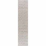 Tigris Swiss Cross Ivory&Gray Area Rug - Clearance