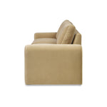 Mason 85' Arched Arm Sofa, Camel Brown Beige Performance Velvet