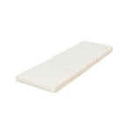 Outdoor Reclining Chair Cushion with Headrest in Beige