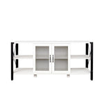 Industrial TV Stand for Living Room and Bedroom