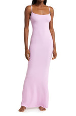 SKIMS Soft Lounge Long Slipdress in Petal, Size Large