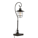 Landen 33" Contemporary Metal Task Lamp in Oil Rubbed Bronze - Set of 2
