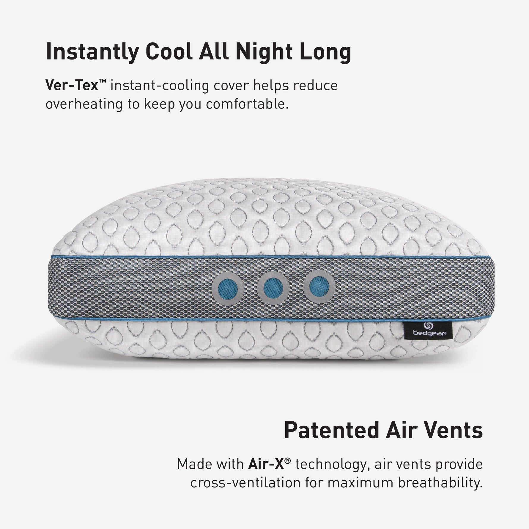 BedGear Frost 1.0 King Cooling Pillow