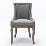A&A Furniture Ultra Side Dining Chair Set of 2