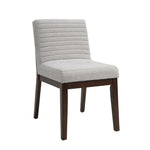 Edwyn Linen Side Chair (Set of 2) - Gray