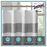 Shower Curtain with 3M Treatment Blue 72x72