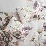 8 Piece Cotton Printed Comforter Set Blush California King