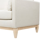 Knox 84' Modern Farmhouse Sofa, Flax White Linen