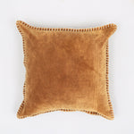 Olivia Stonewashed Velvet Pillow – 19" Square