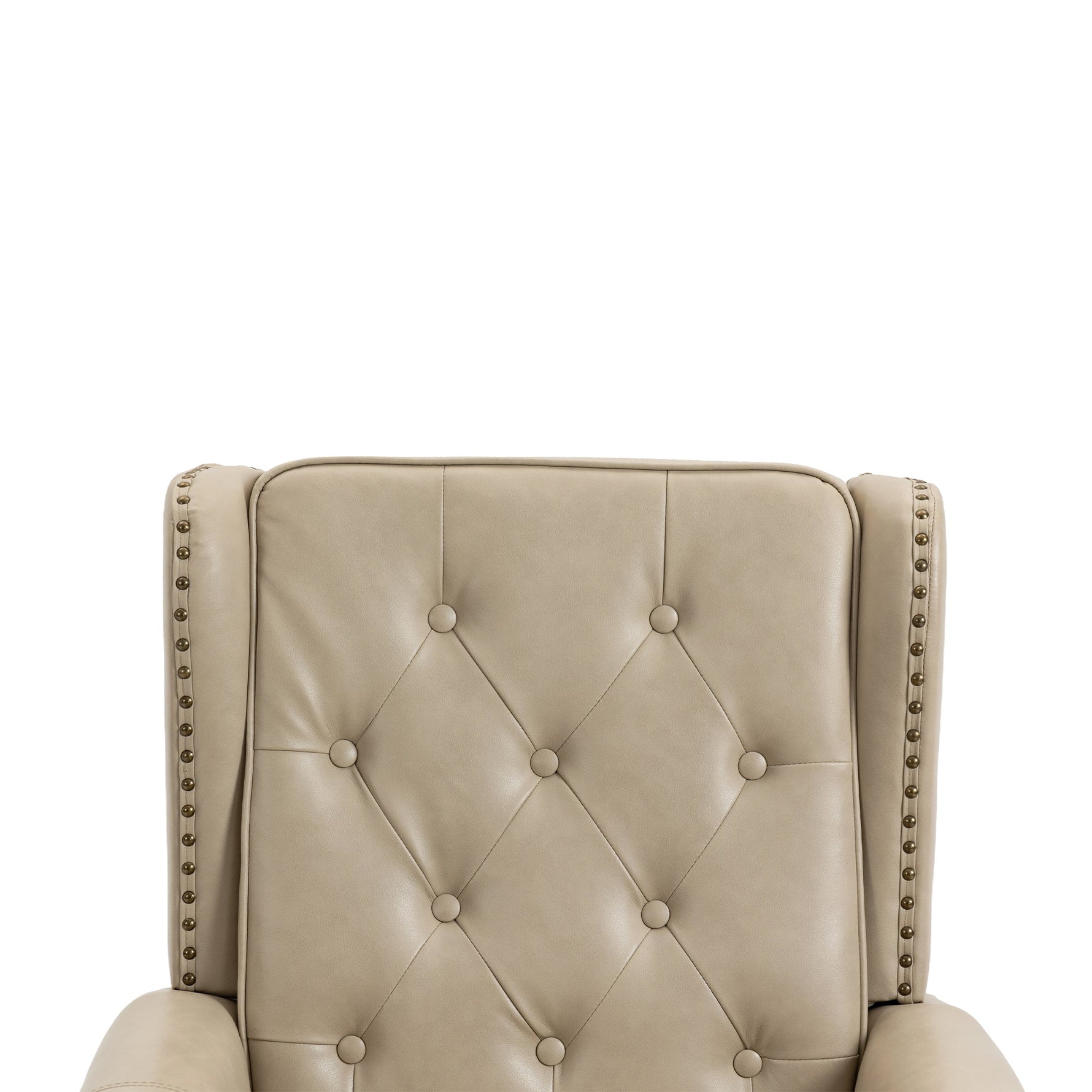 Modern Accent Chair Lounge Chair with Sturdy Wood Legs in Camel PU Leather