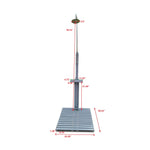 Outdoor Garden Pool Shower With Chassis Board For Patio