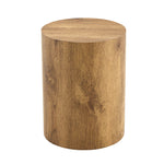 Simple Wood Grain Cylindrical Coffee Table