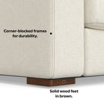 Charlie 96 Inch Deep Seater Sofa