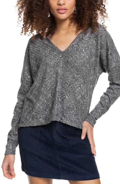 Roxy High Tide V-Neck Sweater - Medium
