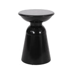 Outdoor Modern Metal End Large Table