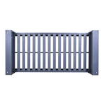 Twin Size Porch Swing Bed Seating Gray