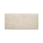 Veda 55" Reclaimed Wood Stacked Geometric Waterfall Coffee Table