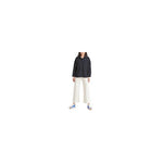 Women's Two-Pocket Cotton Shacket - Black Wash