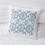 5 Piece Microfiber Ruffled Comforter Set White Queen