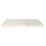 Acacia Wood Chaise Lounge with Cushion