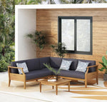 Aston 4-Piece Sofa Set - Dark Gray