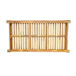 TOPMAX Patio Wooden Twin Size Porch Swing Daybed Frame
