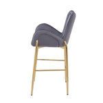 Fabric Counter Height Bar Stools (Set of 2)