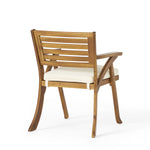 Hermosa 5-Piece Acacia Wood Outdoor Dining Set