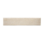 Veda 63' Reclaimed Wood Stacked Geometric Waterfall Console Table, Whitewashed Natural Reclaimed Pine Wood