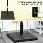 Square Outdoor Umbrella Stand Holder