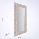 Oversized 36” x 72” Hand-Finished Wall Mirror