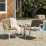 Luna Outdoor Club Chair Set of 2