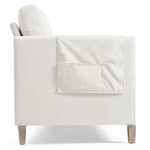 Comfortable Solid Wood Three-Seater Sofa