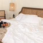 Organic Bamboo Sateen Duvet Cover Set