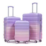 20'/24'/28' 3-Piece PC Spinner Wheel Luggage Set