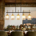 Modern Farmhouse 5-Light Dining Room Chandelier