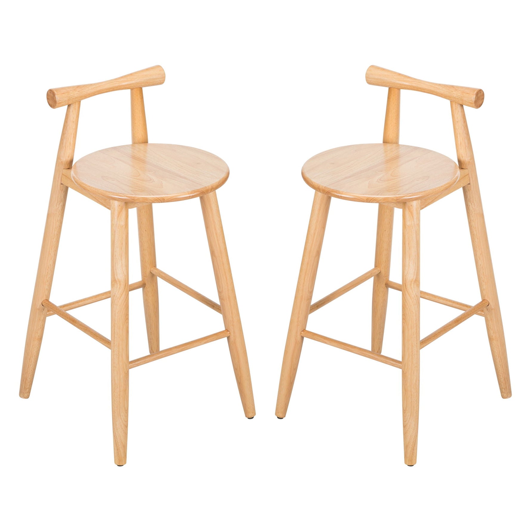 Grove Indoor Barstool (Set of 2) - Natural
