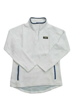 L.L.Bean Womens Tumbled Sherpa 1/4 Snap Pullover "M"