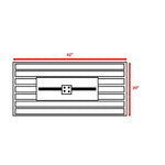 The 50,000 BTU Stainless Steel Fire Pit Table with Lid