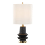 Lloyd 26" Contemporary Polyresin Table Lamp - Set of 2