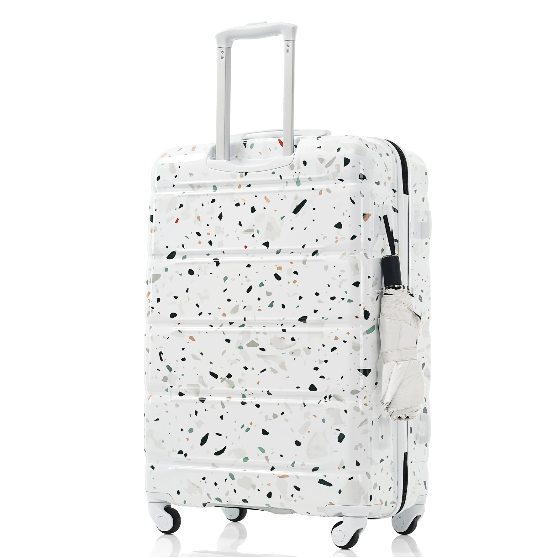 Luggage Set of 3 with USB Port and Spinner Wheels