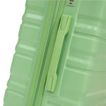 HIFINE Tourist 3-Piece Spinner Wheel Luggage Set in Green